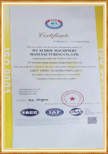 Certificate Of Honor