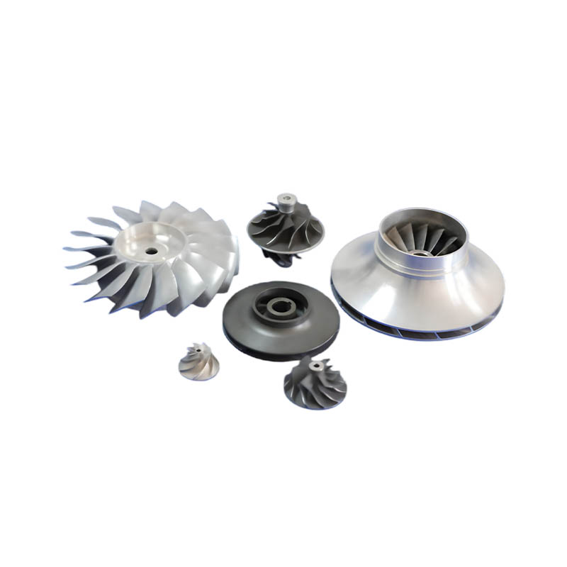 How can an aluminum alloy casting ensure geometric accuracy and dynamic balancing to reduce operating vibration in a high-speed centrifugal impeller?